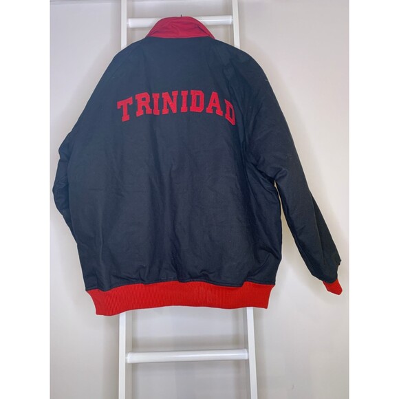 Delf Collection Jacket Mens 3XL Black Red Trinidad Fall Winter Jacket NEW - Picture 4 of 8